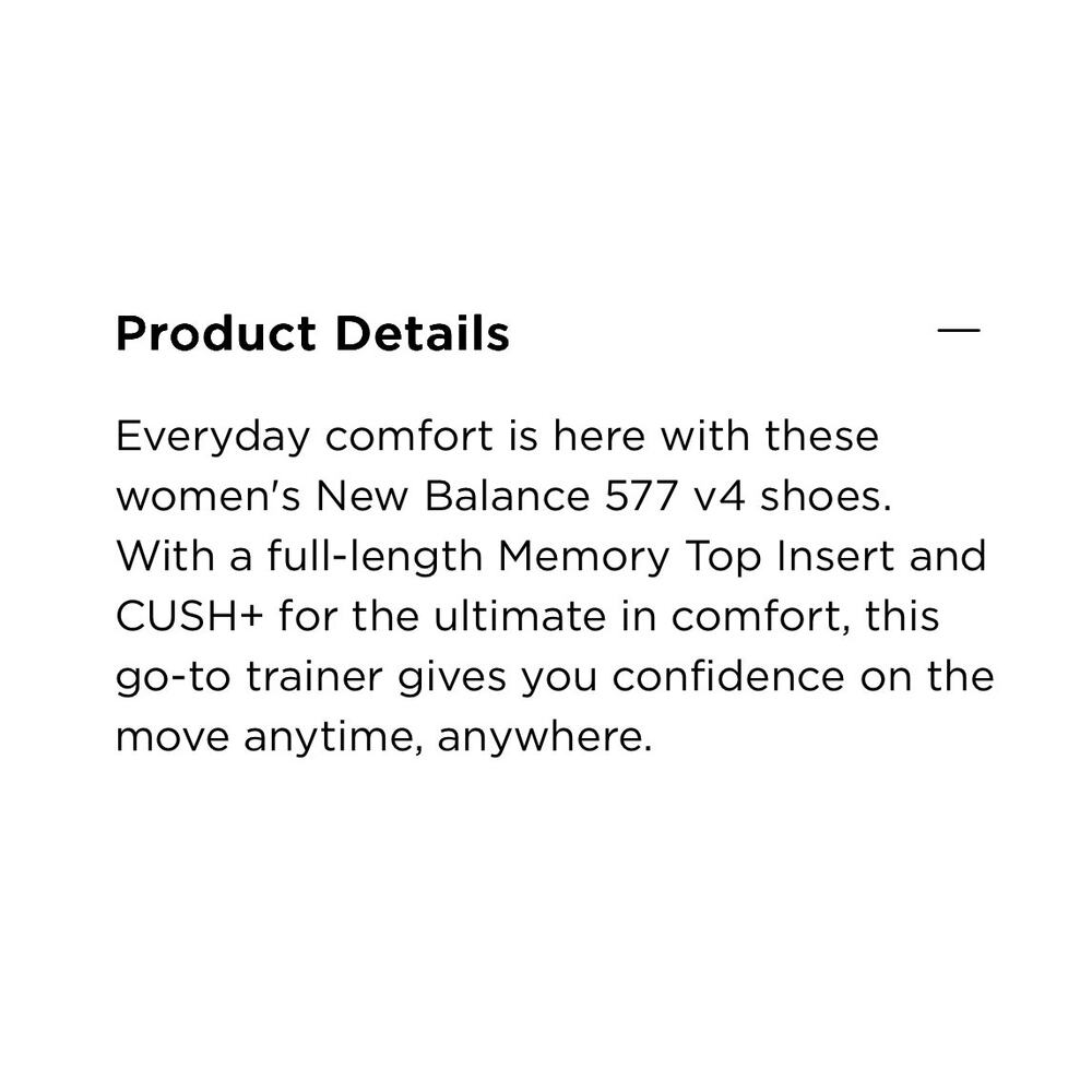 New Balance 577 v4 Cush+ Women's Cross-training Size 9.5 - Picture 6 of 9
